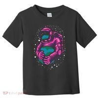 Astronaut Holding The Earth Close Toddler T-Shirt thumb 0