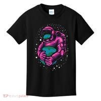 Astronaut Holding The Earth Close Kids T-Shirt thumb 0