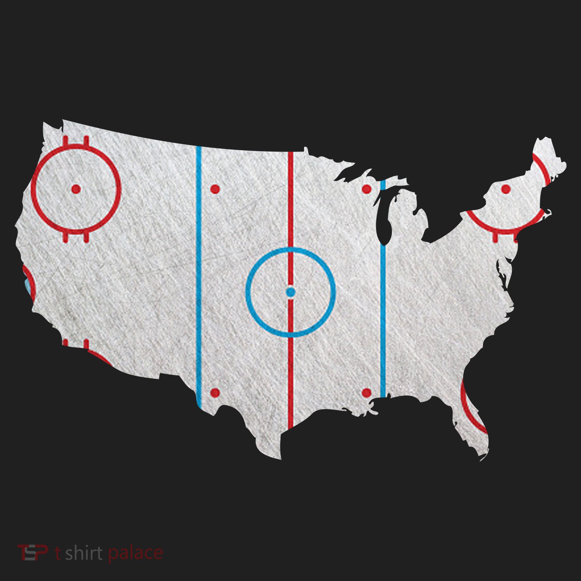 American Hockey USA Golf Towel