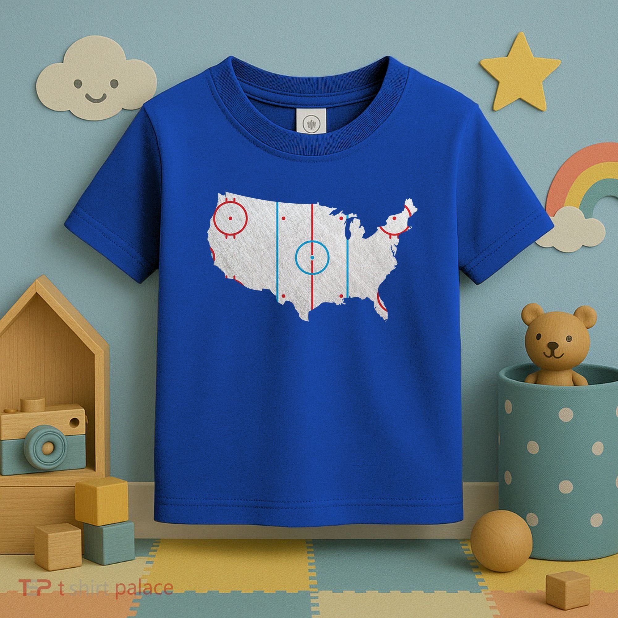 American Hockey USA Toddler T-Shirt