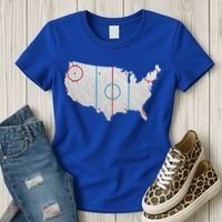 American Hockey USA Women's T-Shirt thumb 3