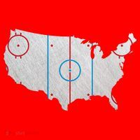 American Hockey USA Santa Hat thumb 1