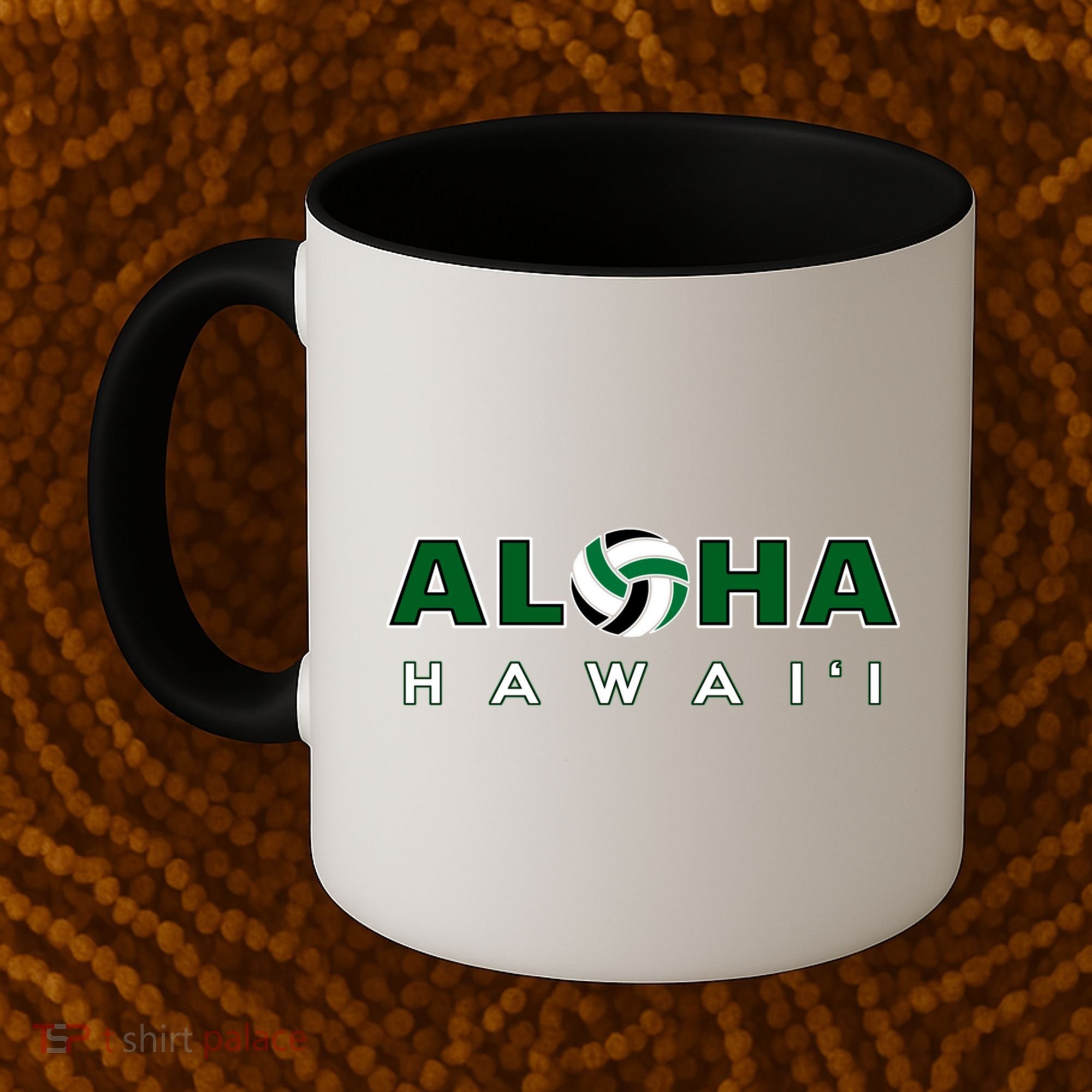 Aloha Hawaii Volleyball Gift Coffee Mug