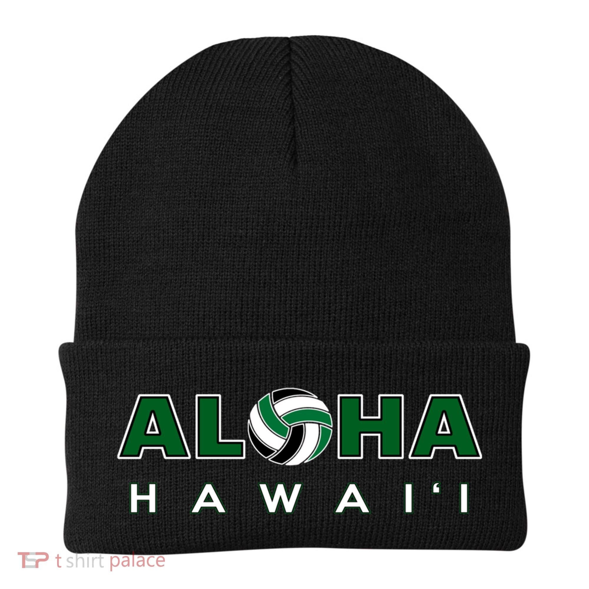 Aloha Hawaii Volleyball Gift Beanie