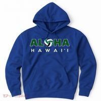Aloha Hawaii Volleyball Gift Hoodie thumb 0