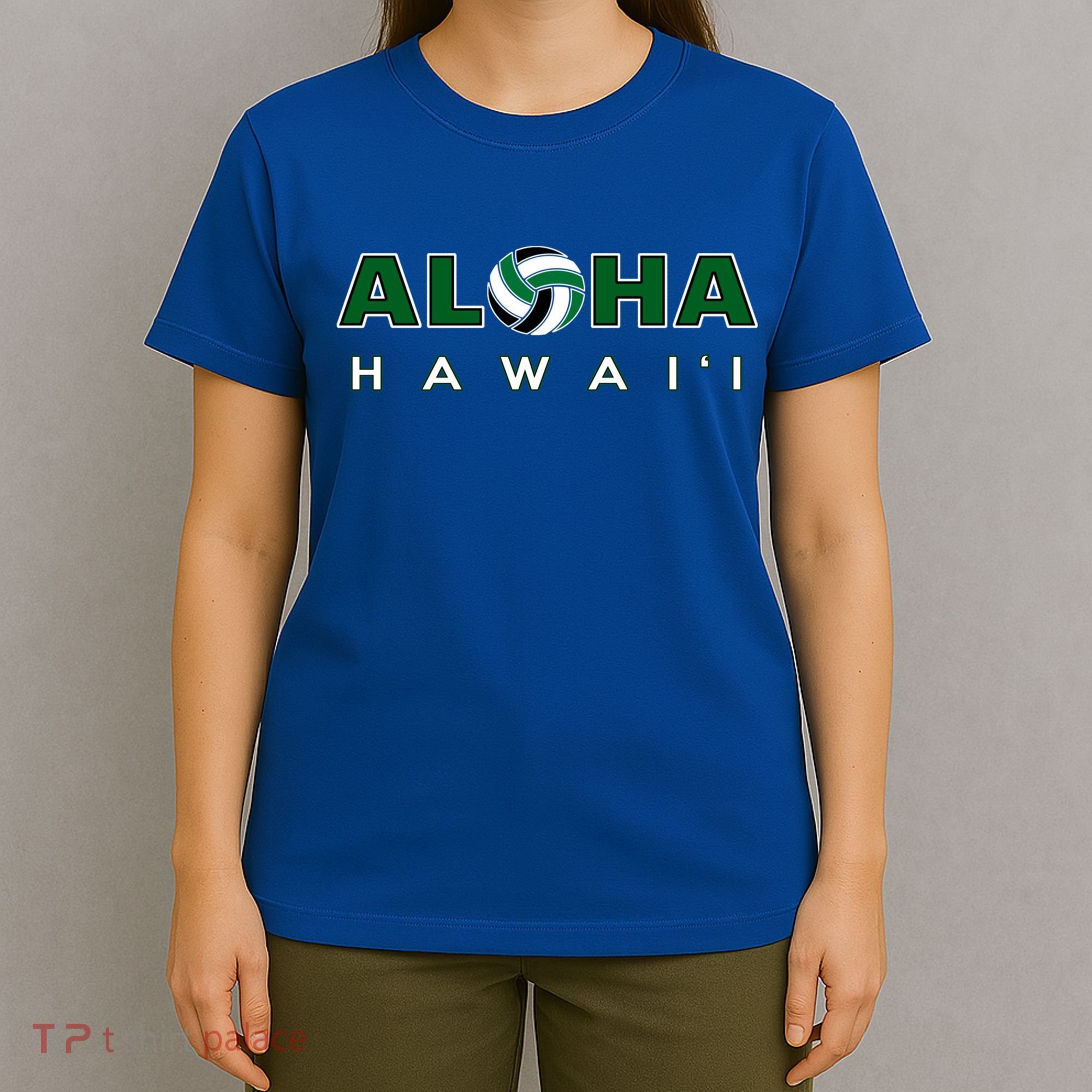 Aloha Hawaii Volleyball Gift T-Shirt