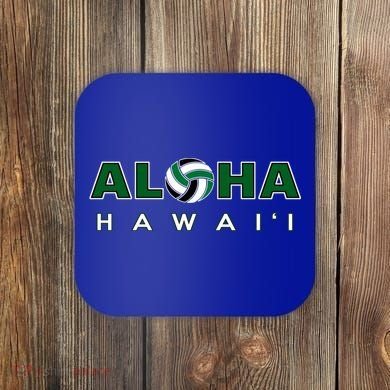 Aloha Hawaii Volleyball Gift Coaster