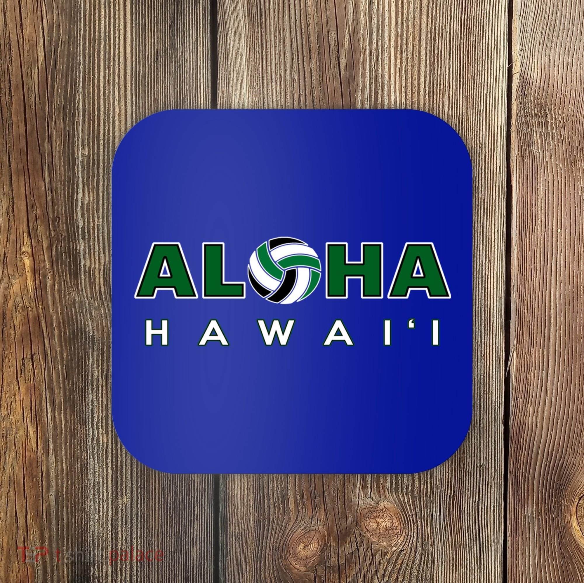 Aloha Hawaii Volleyball Gift Coaster