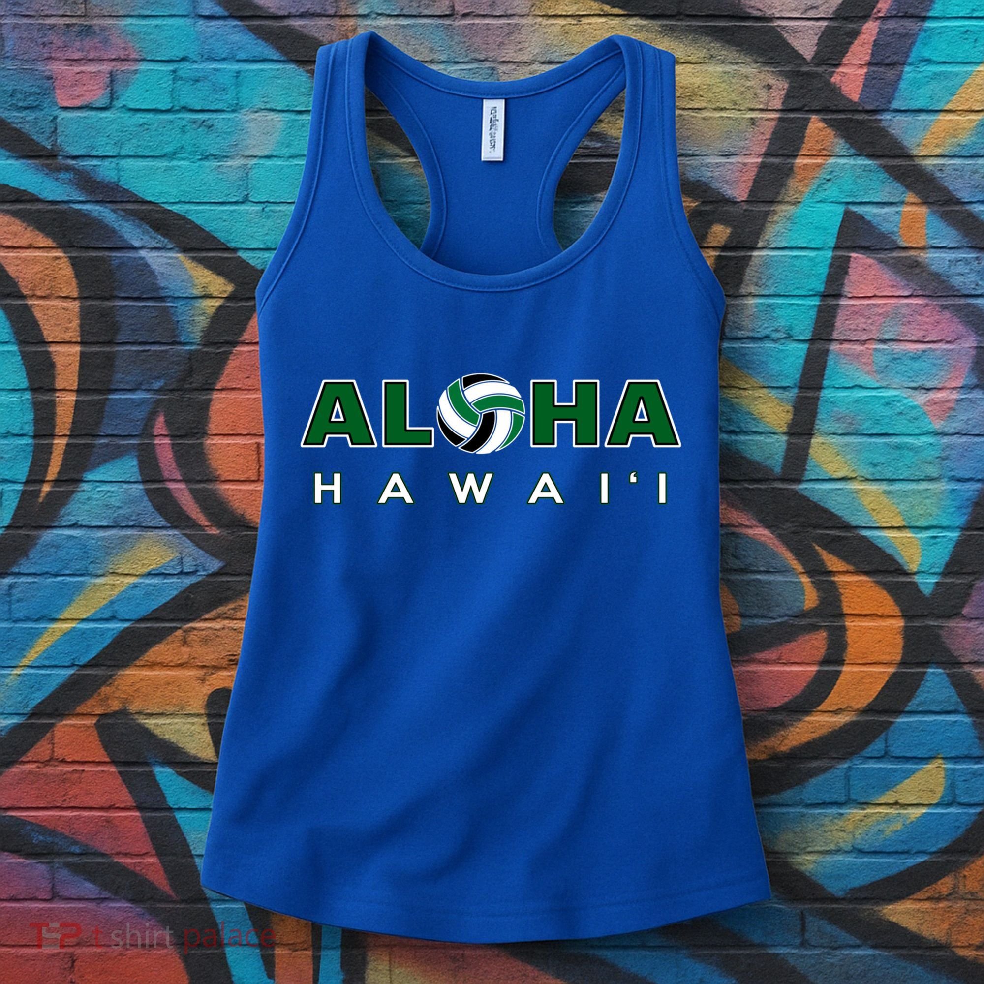 Aloha Hawaii Volleyball Gift Women's Tank Top