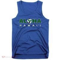 Aloha Hawaii Volleyball Gift Tank Top thumb 0