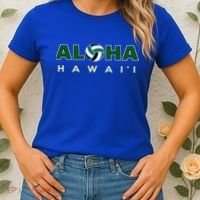 Aloha Hawaii Volleyball Gift Women's T-Shirt thumb 2