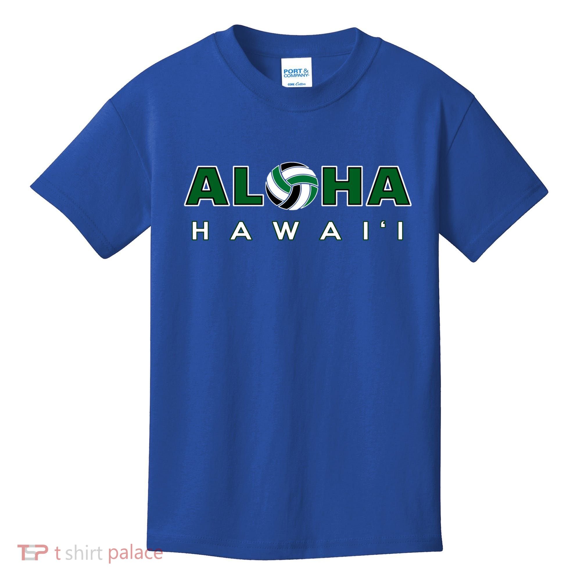 Aloha Hawaii Volleyball Gift Kids T-Shirt