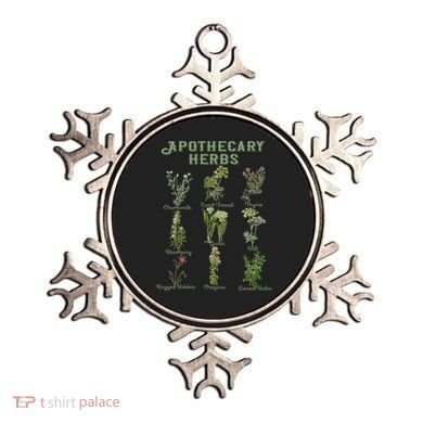 Apothecary Herbs Vintage Botanical Plants Cottagecore Ornament