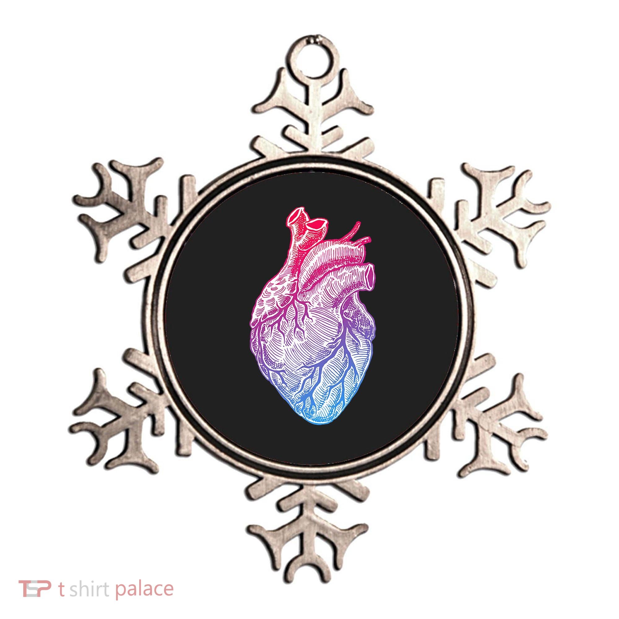 Anatomical Heart Valentines Day For Nurses & Doctors Ornament