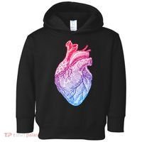Anatomical Heart Valentines Day For Nurses & Doctors Toddler Hoodie thumb 0