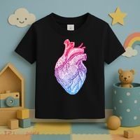 Anatomical Heart Valentines Day For Nurses & Doctors Toddler T-Shirt thumb 3