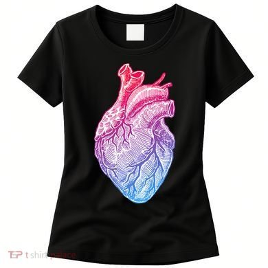 Anatomical Heart Valentines Day For Nurses & Doctors Women's T-Shirt