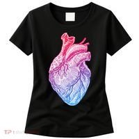 Anatomical Heart Valentines Day For Nurses & Doctors Women's T-Shirt thumb 0