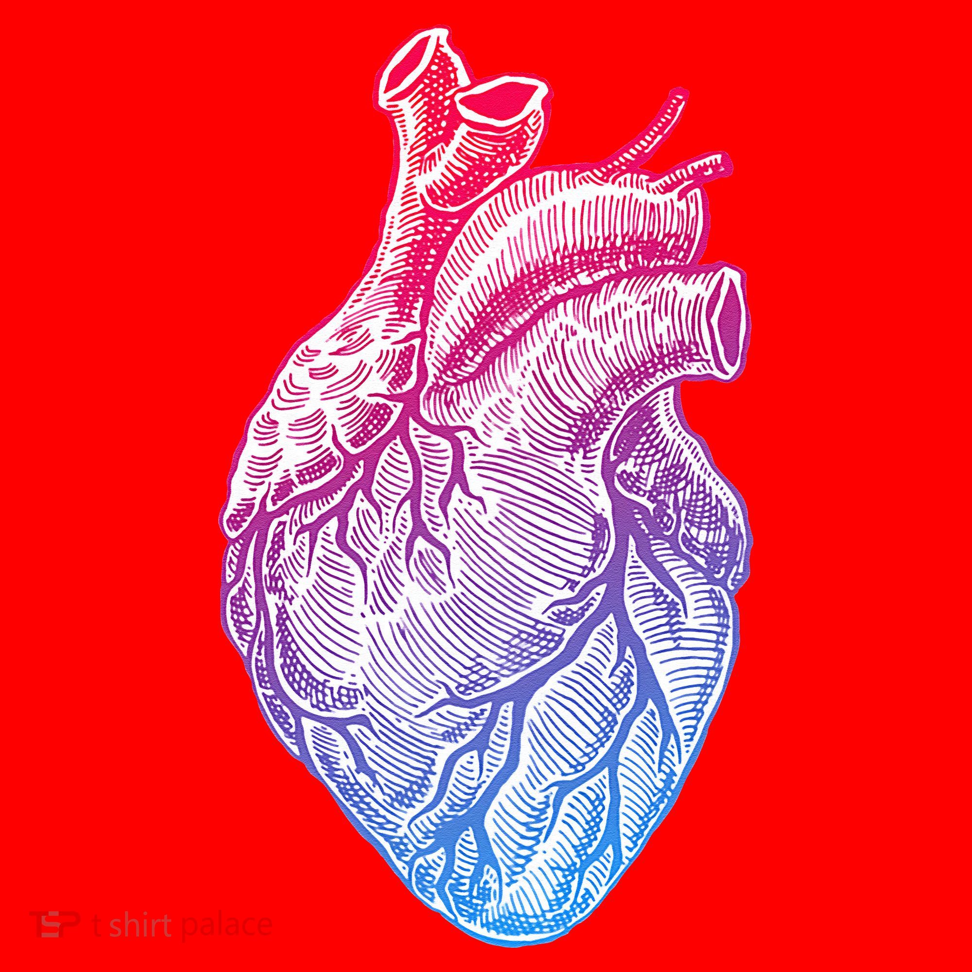 Anatomical Heart Valentines Day For Nurses & Doctors Santa Hat