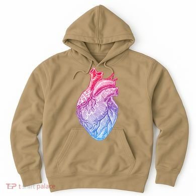 Anatomical Heart Valentines Day For Nurses & Doctors Hoodie