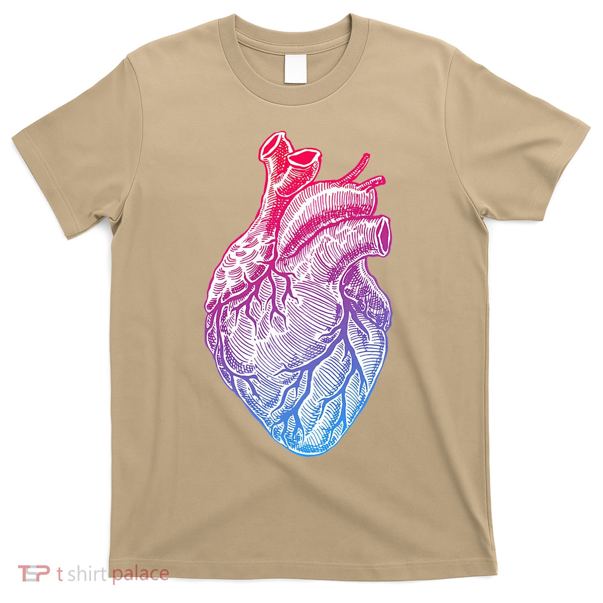 Anatomical Heart Valentines Day For Nurses & Doctors T-Shirt