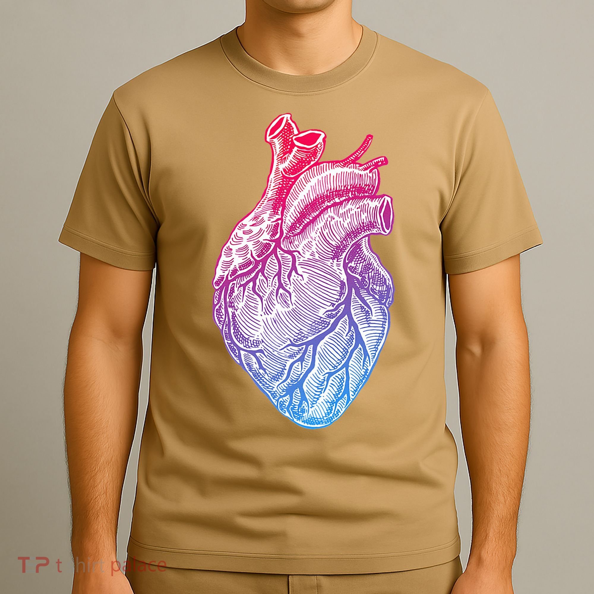 Anatomical Heart Valentines Day For Nurses & Doctors T-Shirt