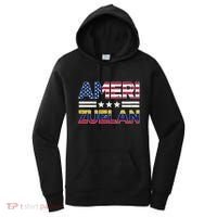 Amerizuelan Half Venezuelan American Flag Us Dual Citizen Gift Women's Hoodie thumb 0