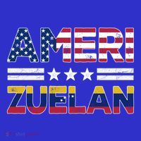 Amerizuelan Half Venezuelan American Flag Us Dual Citizen Gift Sweatshirt thumb 3