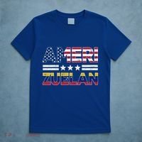 Amerizuelan Half Venezuelan American Flag Us Dual Citizen Gift T-Shirt thumb 5