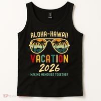 Aloha Hawaii Vacation 2026 Making Memories Together Tank Top thumb 2