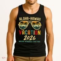 Aloha Hawaii Vacation 2026 Making Memories Together Tank Top thumb 3