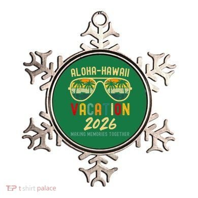 Aloha Hawaii Vacation 2026 Making Memories Together Ornament