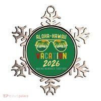 Aloha Hawaii Vacation 2026 Making Memories Together Ornament thumb 0