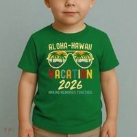 Aloha Hawaii Vacation 2026 Making Memories Together Toddler T-Shirt thumb 2