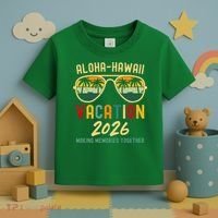 Aloha Hawaii Vacation 2026 Making Memories Together Toddler T-Shirt thumb 3