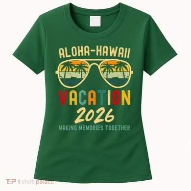 Aloha Hawaii Vacation 2026 Making Memories Together Women's T-Shirt
