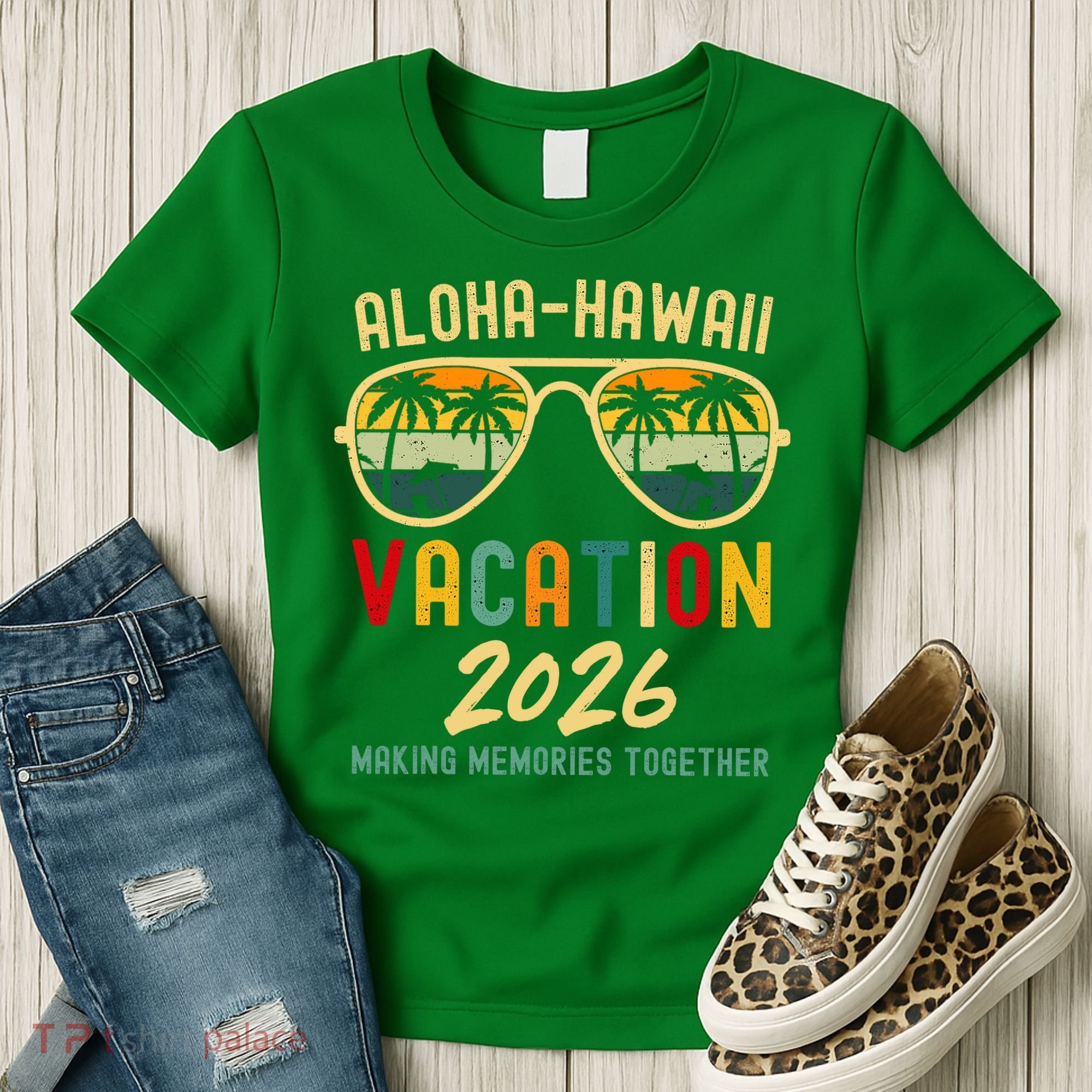 Aloha Hawaii Vacation 2026 Making Memories Together Women's T-Shirt