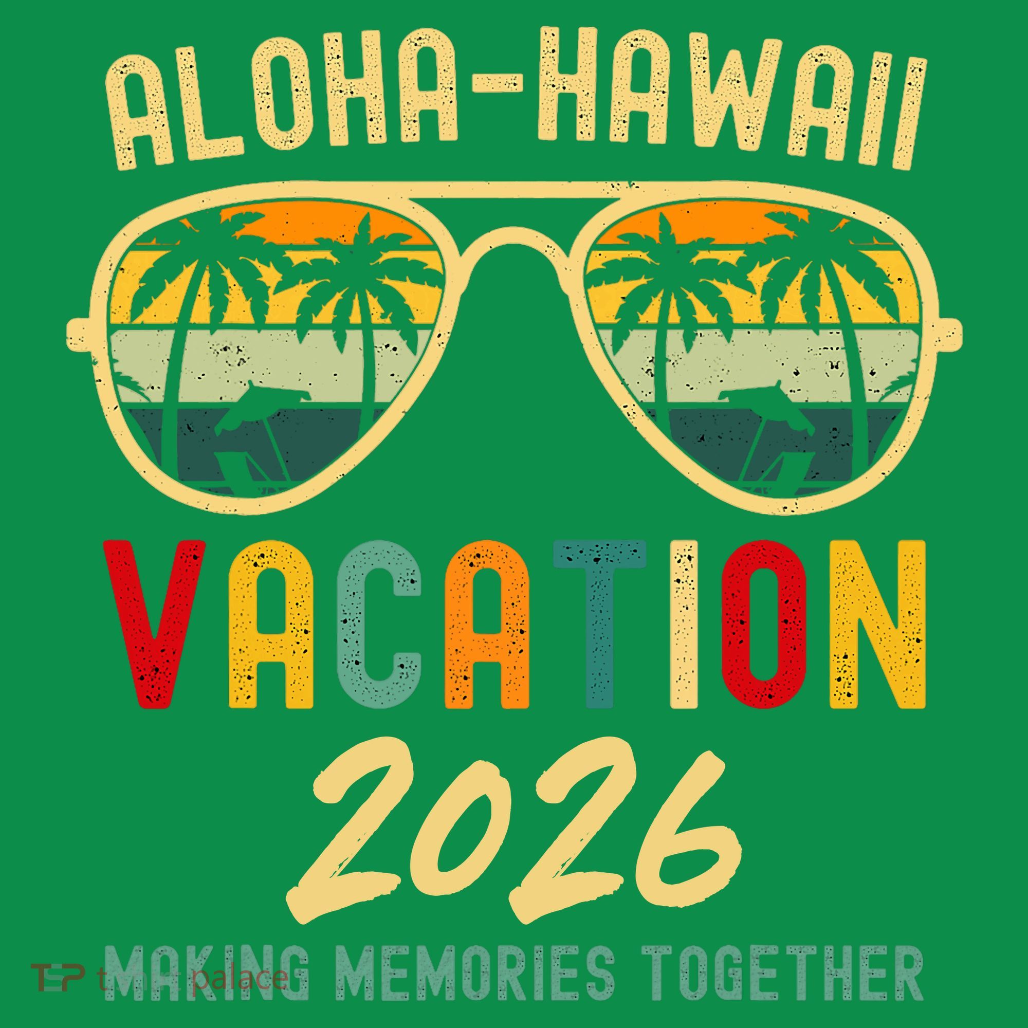 Aloha Hawaii Vacation 2026 Making Memories Together Kids Sweatshirt