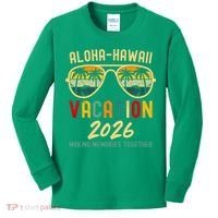 Aloha Hawaii Vacation 2026 Making Memories Together Kids Long Sleeve Shirt thumb 0