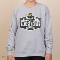 Almost Heaven West Virginia Map Home Women's Sweatshirt thumb 0