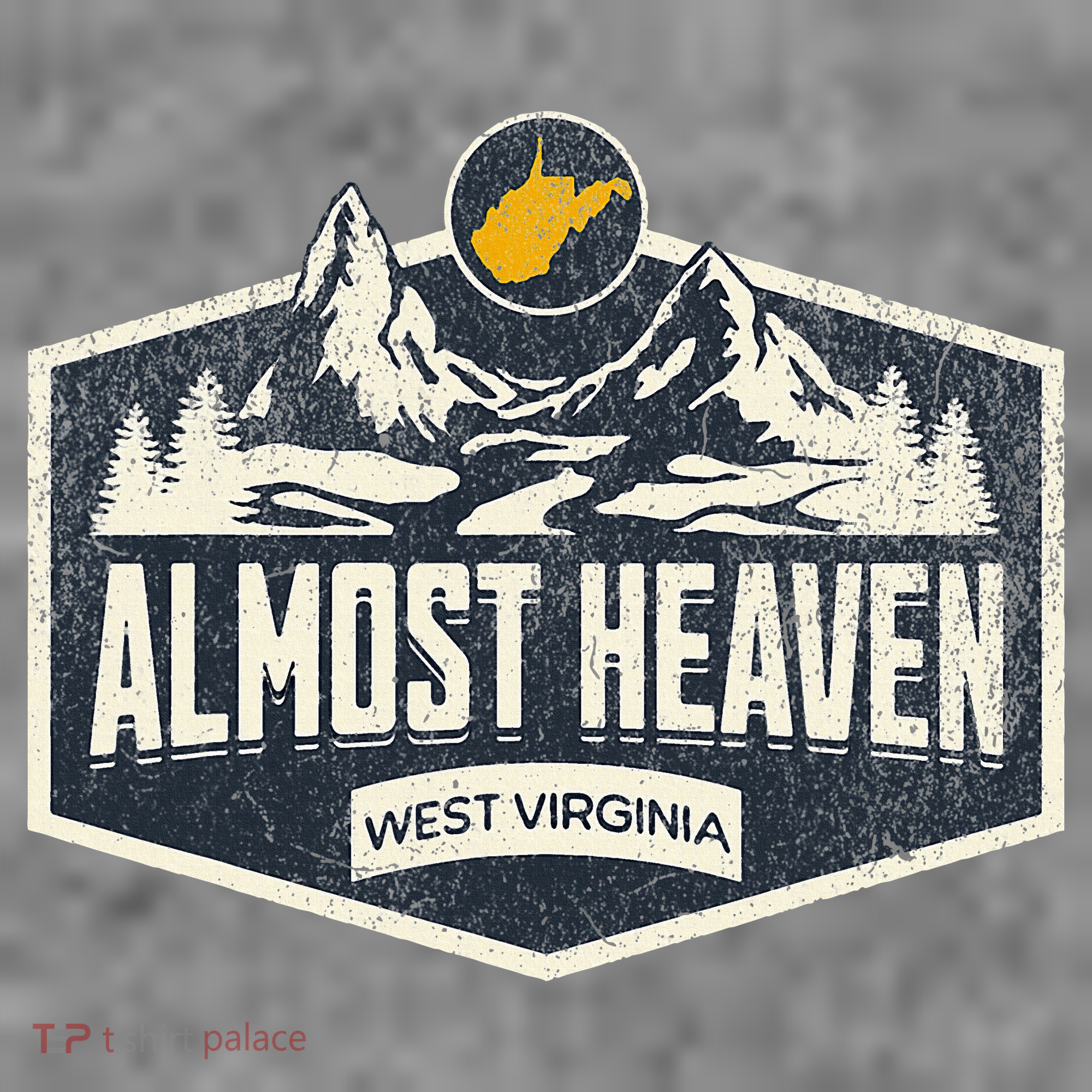 Almost Heaven West Virginia Map Home Toddler Hoodie