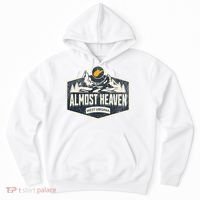 Almost Heaven West Virginia Map Home Hoodie thumb 0