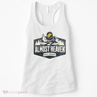 Almost Heaven West Virginia Map Home Women's Tank Top thumb 0