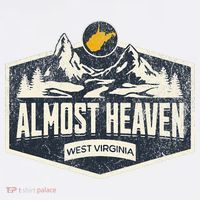 Almost Heaven West Virginia Map Home Visor thumb 3