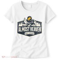 Almost Heaven West Virginia Map Home Women's T-Shirt thumb 0