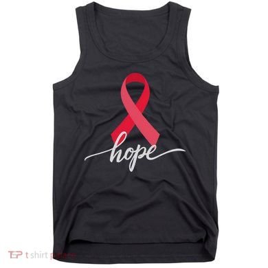 Aids Hope World Aids Day Awareness Hiv Tank Top