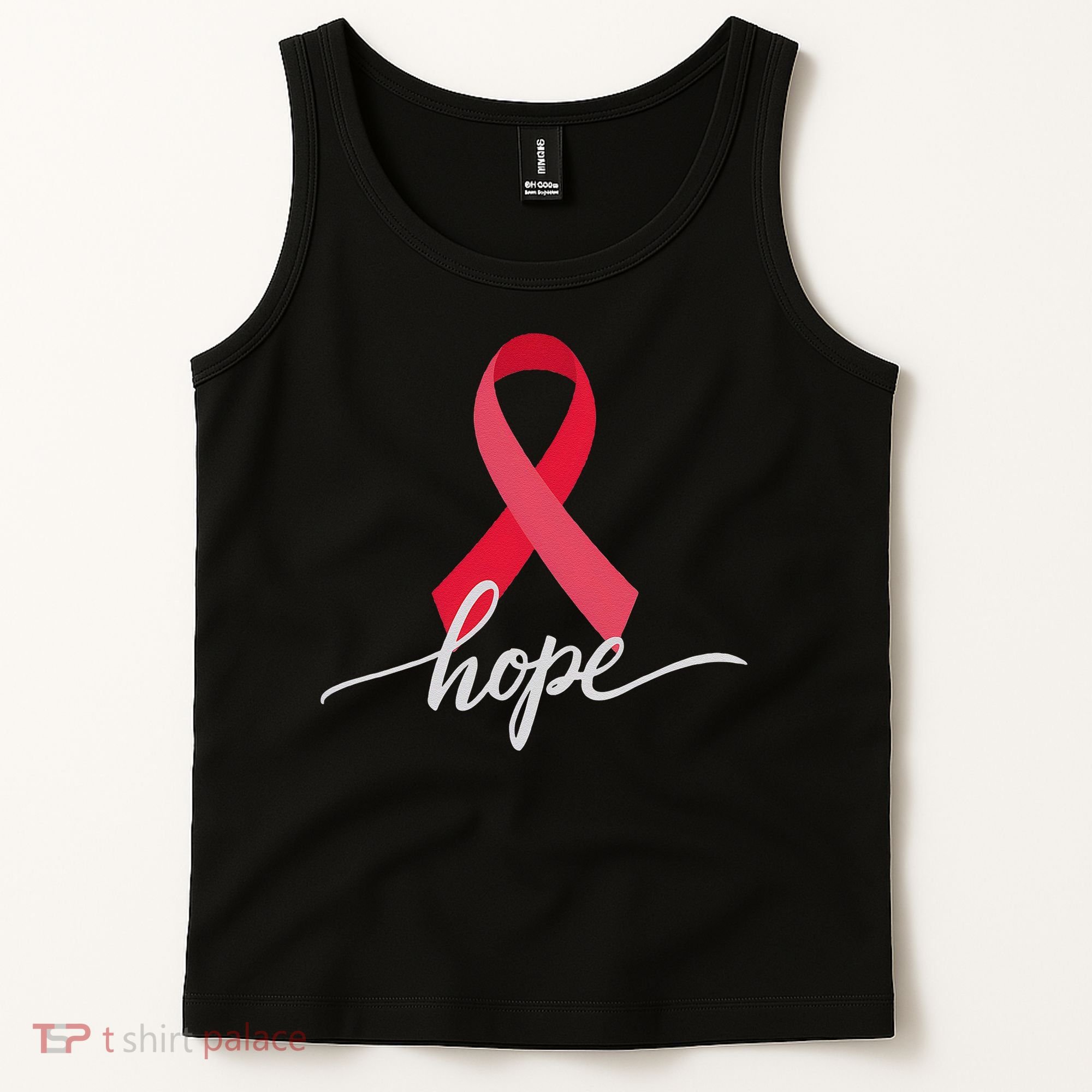 Aids Hope World Aids Day Awareness Hiv Tank Top