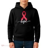 Aids Hope World Aids Day Awareness Hiv Kids Hoodie thumb 4