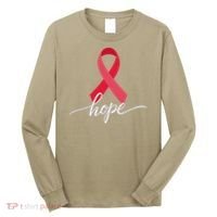Aids Hope World Aids Day Awareness Hiv Long Sleeve Shirt thumb 0