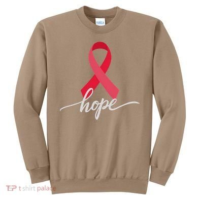 Aids Hope World Aids Day Awareness Hiv Sweatshirt